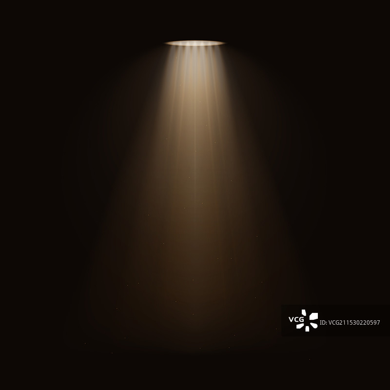 柔和的聚光灯光效图片素材