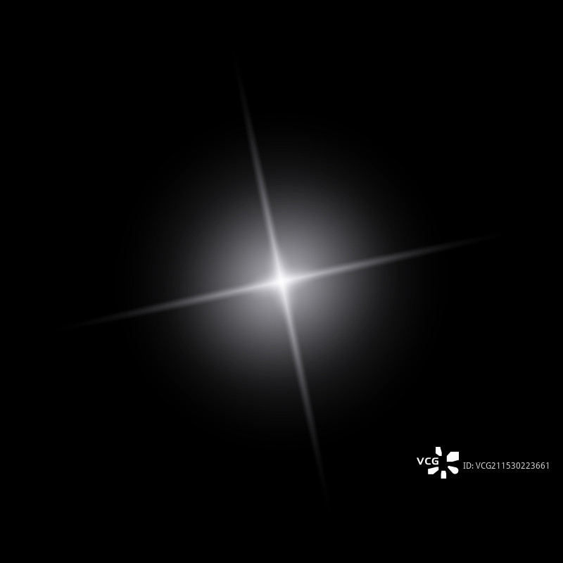 白色闪烁的光点图片素材