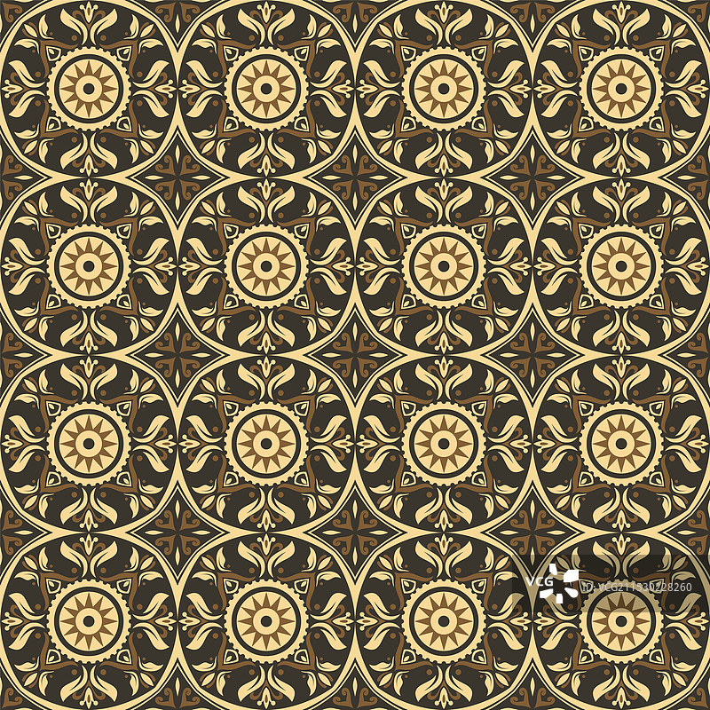 地中海风格的阿祖莱霍马赛克瓷砖图案图片素材