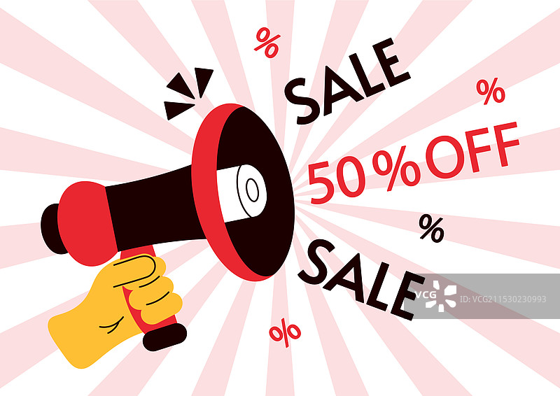 黑色星期五促销概念，背景为条纹图案图片素材