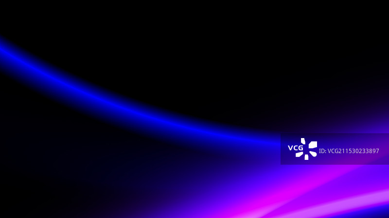 充满活力的抽象背景，带有旋转的霓虹灯效果图片素材