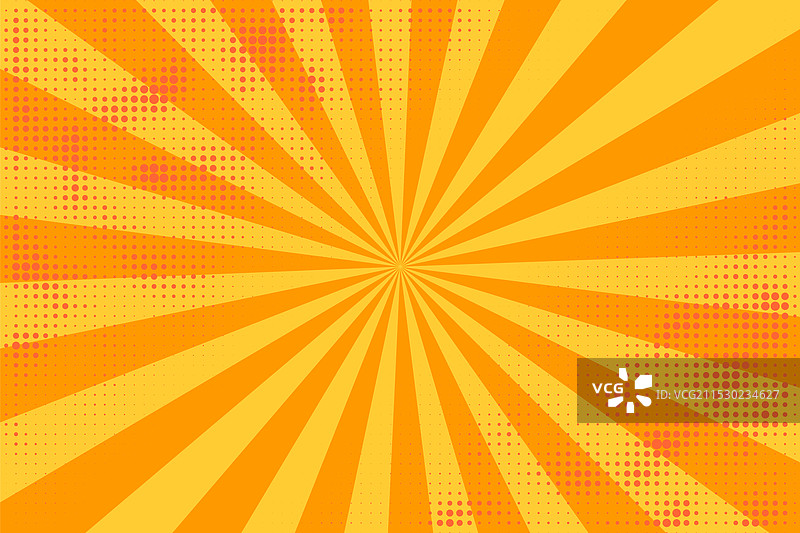 黄色橙色点状半色调背景图片素材