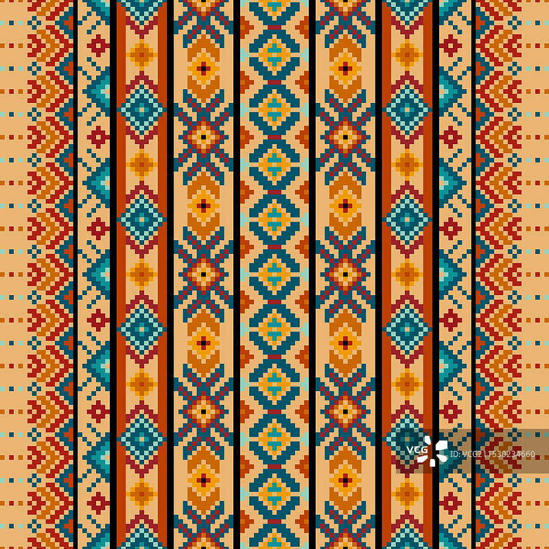 纳瓦霍部落图案装饰图片素材