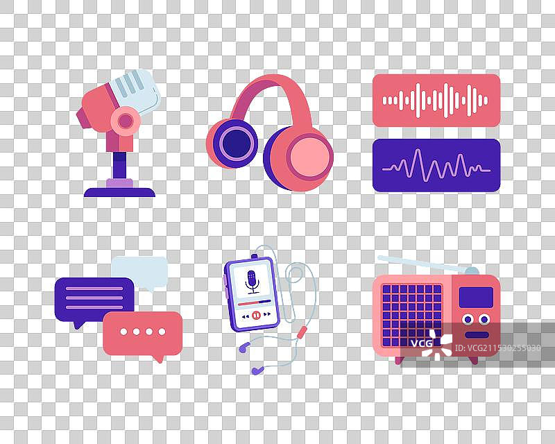 播客图标图片素材