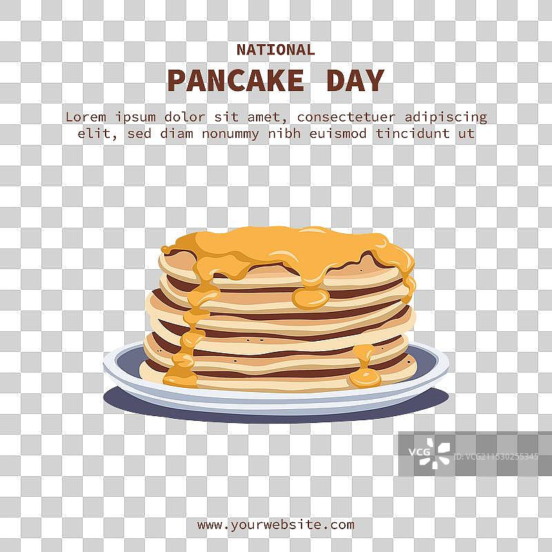 全国煎饼日背景图片素材