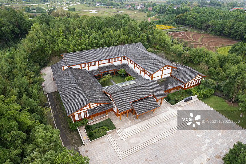 广安邓小平故里旅游区图片素材