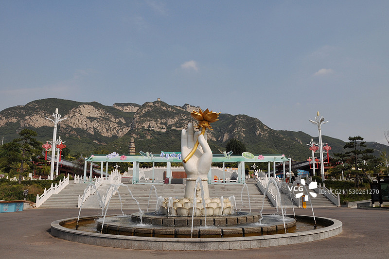 响堂山石窟图片素材