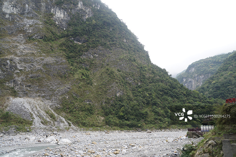 台湾太鲁阁世界地质公园 中国台湾省花莲县图片素材