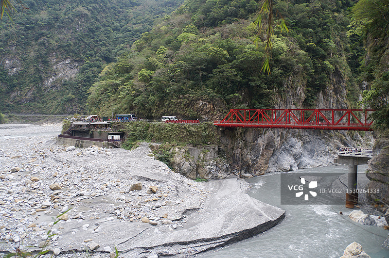 台湾太鲁阁世界地质公园 中国台湾省花莲县图片素材