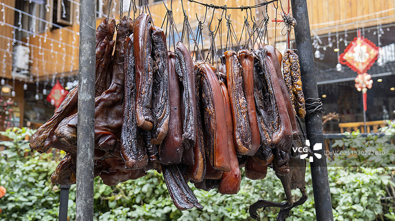 腊肉 山腊肉 烟熏肉 腊肉腌制 年货图片素材