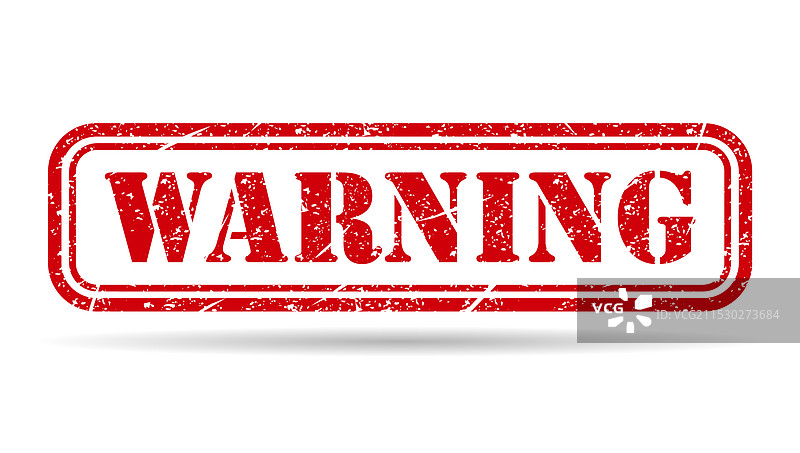 警告印章阴影符号标签贴纸标志图片素材