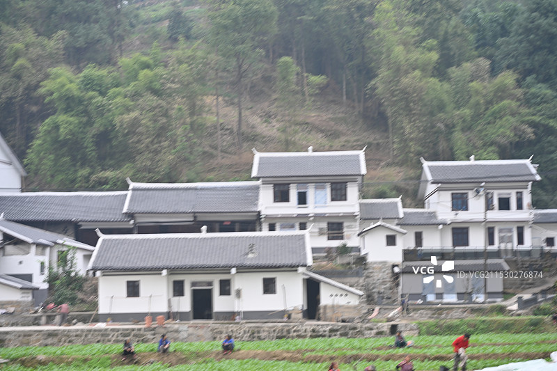 川东民居达州大竹图片素材