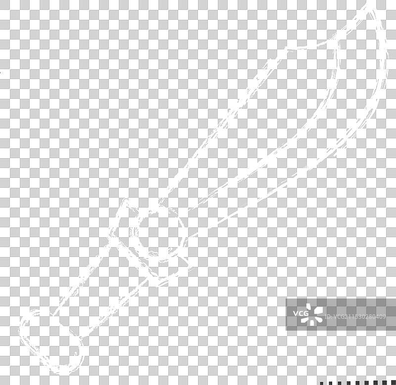 与武器相关的图标剑，粉笔风格图片素材