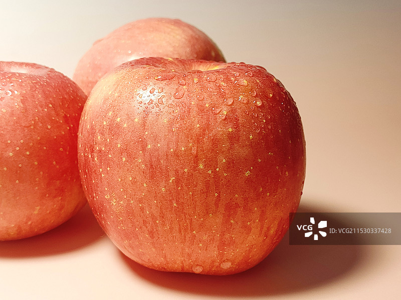 延安洛川苹果特写图片素材