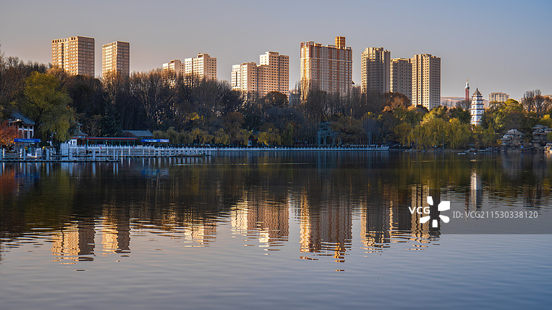 西宁人民公园图片素材