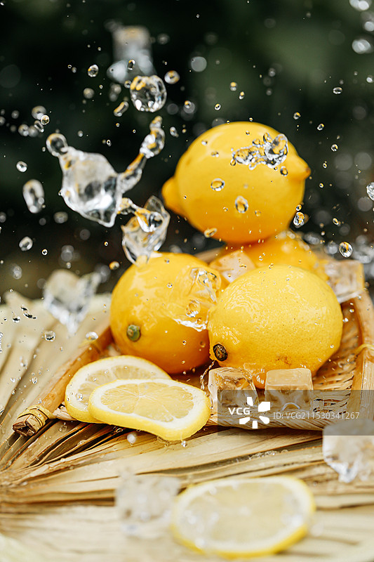 柠檬 柠檬片图片素材