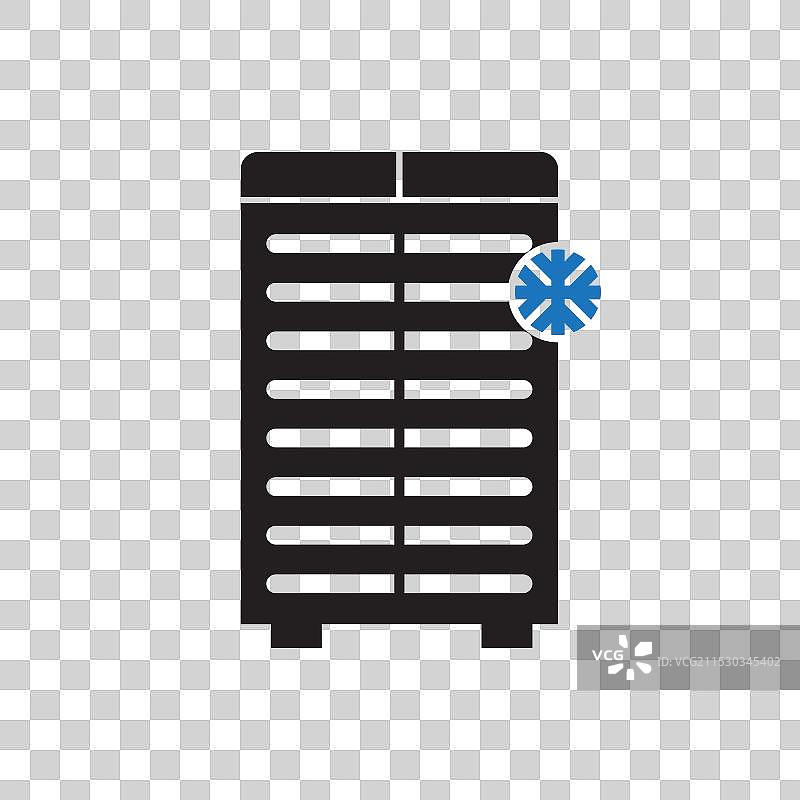 便携式空调图标图片素材