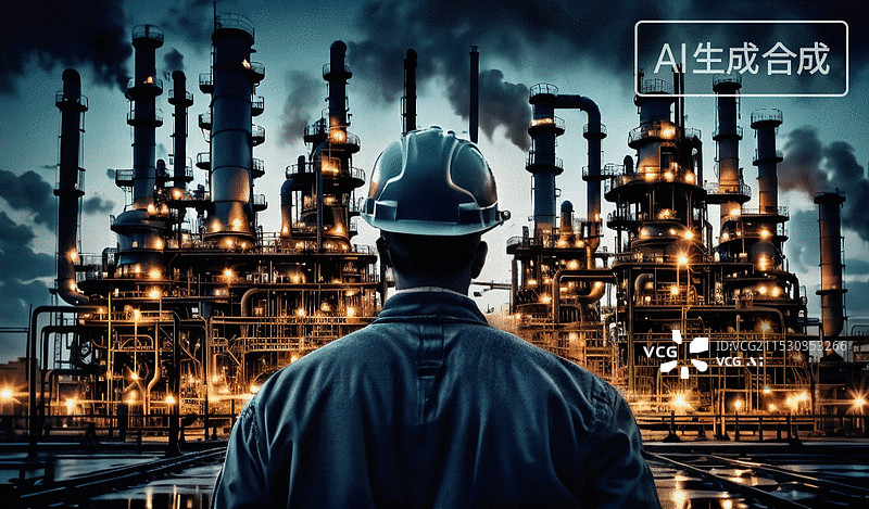 【AI数字艺术】工业现场图片素材