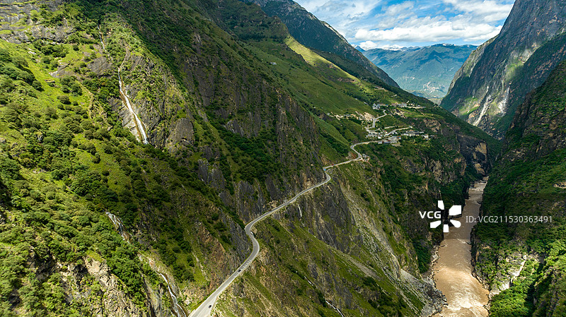 虎跳峡图片素材