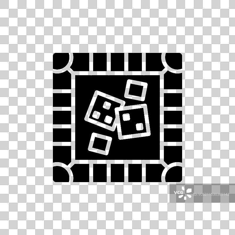 大富翁游戏方块棋盘图标集图片素材