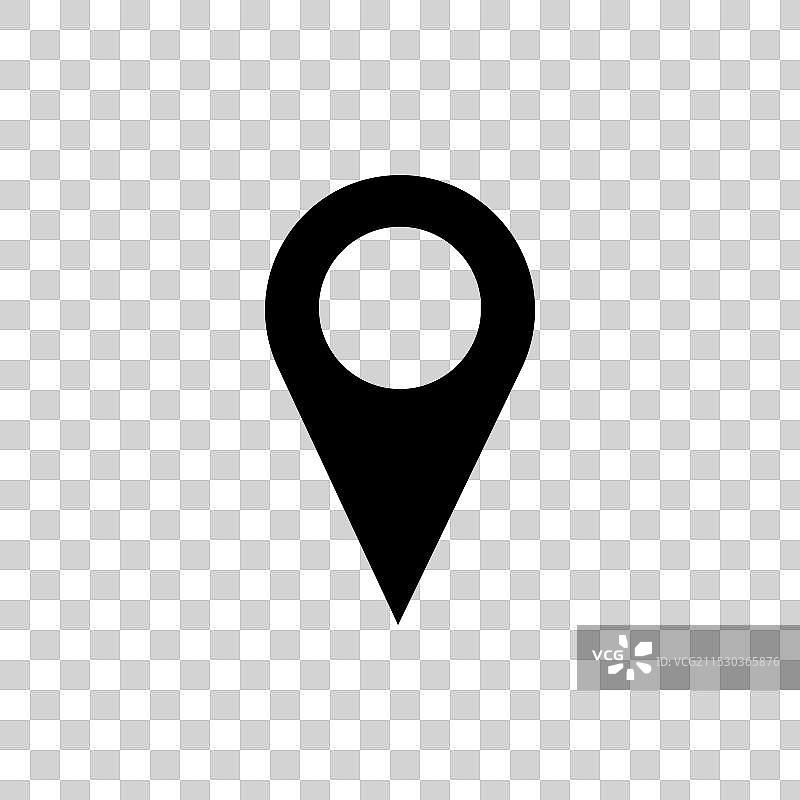地图标记图标集 GPS 位置针符号图片素材