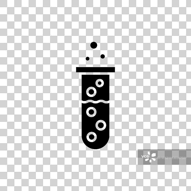 试管图标集 化学实验室 化学图片素材