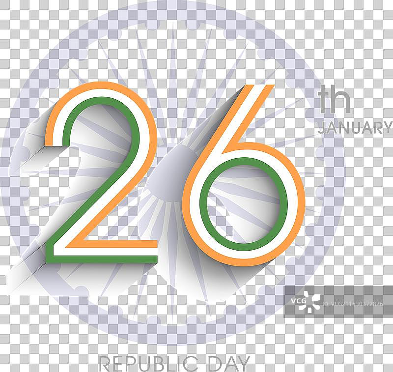 印度共和国日，1月26日图片素材