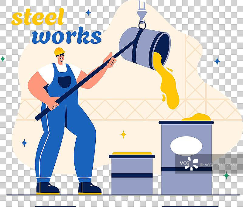 钢铁厂与资源开采、金属冶炼图片素材