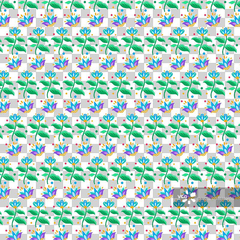 西班牙裔传统月图案设计图片素材