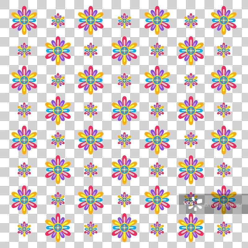 西班牙裔传统月图案设计图片素材