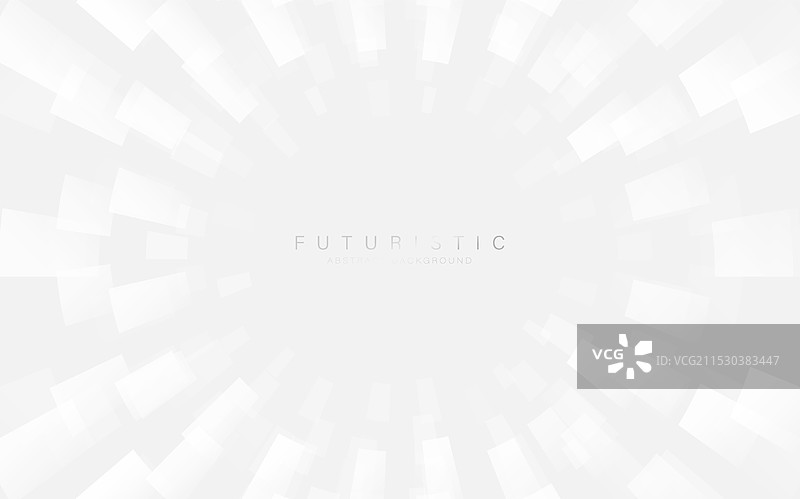 未来主义抽象白色背景与放射状图案图片素材