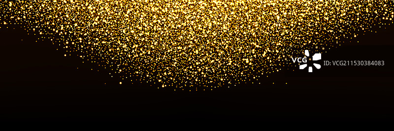 闪烁的金色尘埃背景图片素材