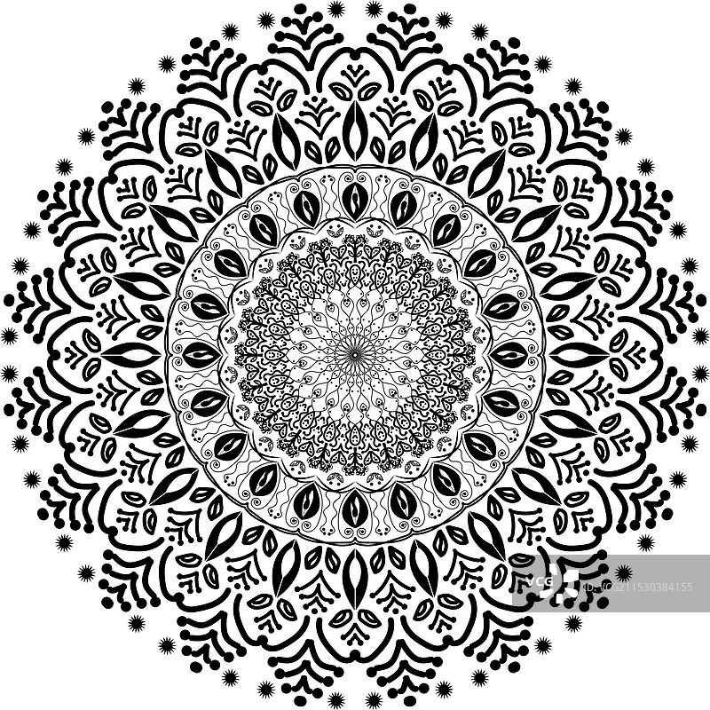 曼荼罗设计艺术图片素材