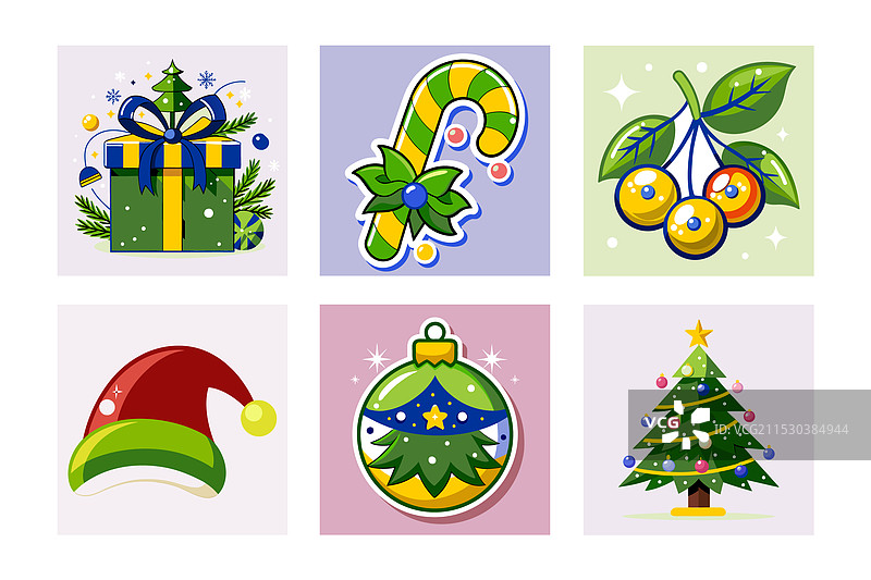 圣诞节图标艺术图片集图片素材