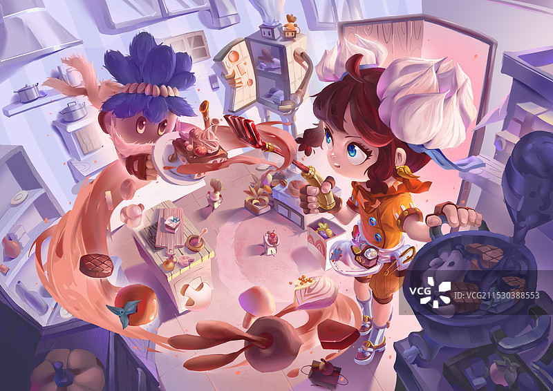 奇幻厨房大冒险图片素材