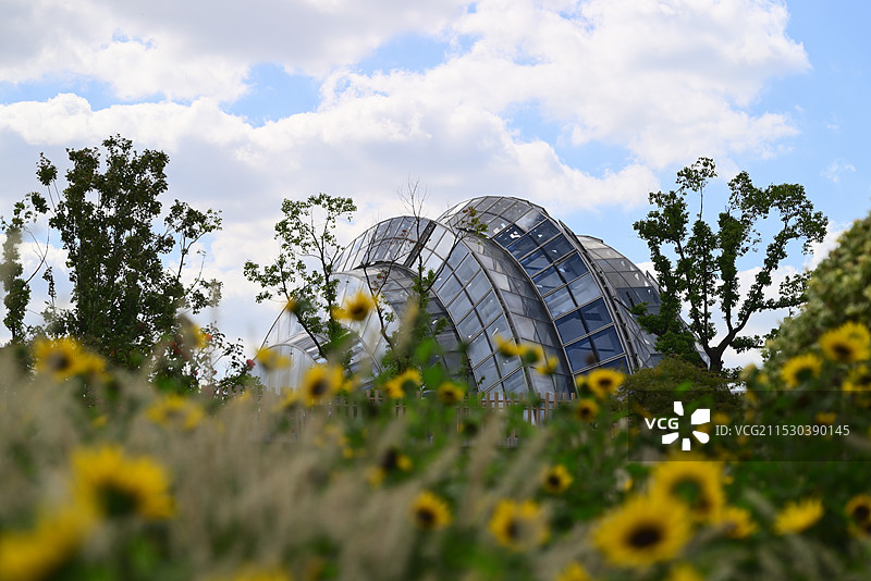上海植物园温室图片素材