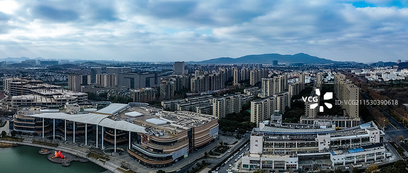 南京 栖霞区文苑路 南京财经大学 金鹰湖滨天地 仙林商务中心 南京邮电大学 栖园图片素材