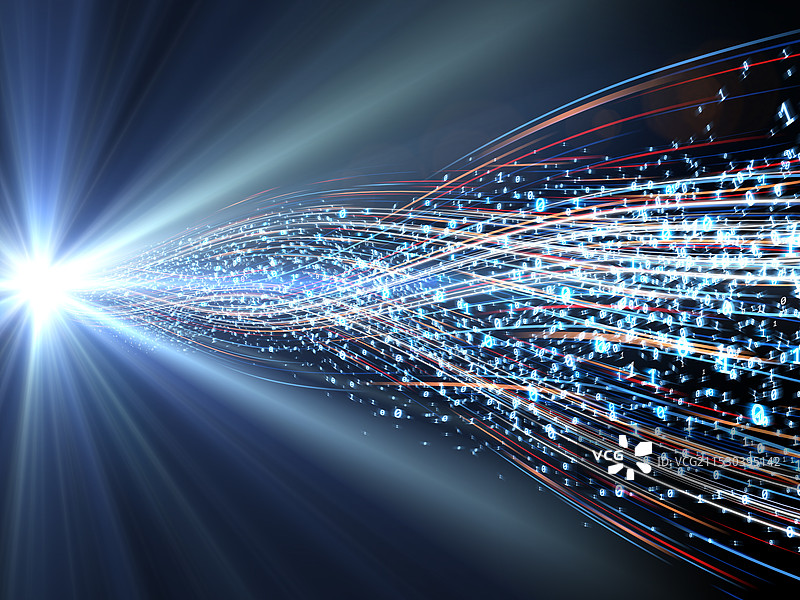 发射数据线和图形图片素材