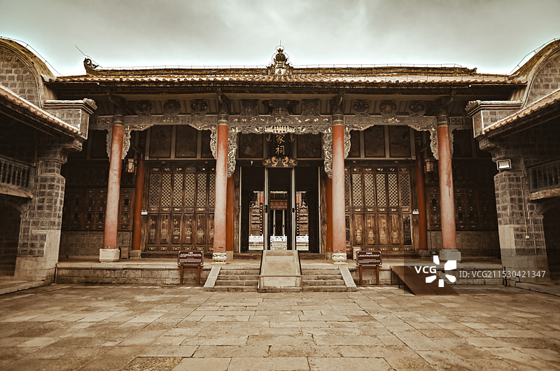 昭通昭阳龙氏家祠景区图片素材