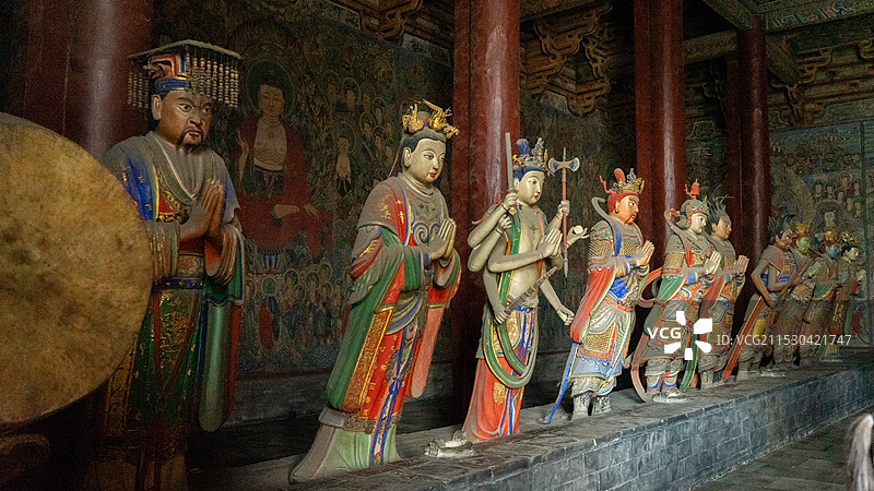 山西大同华严寺图片素材