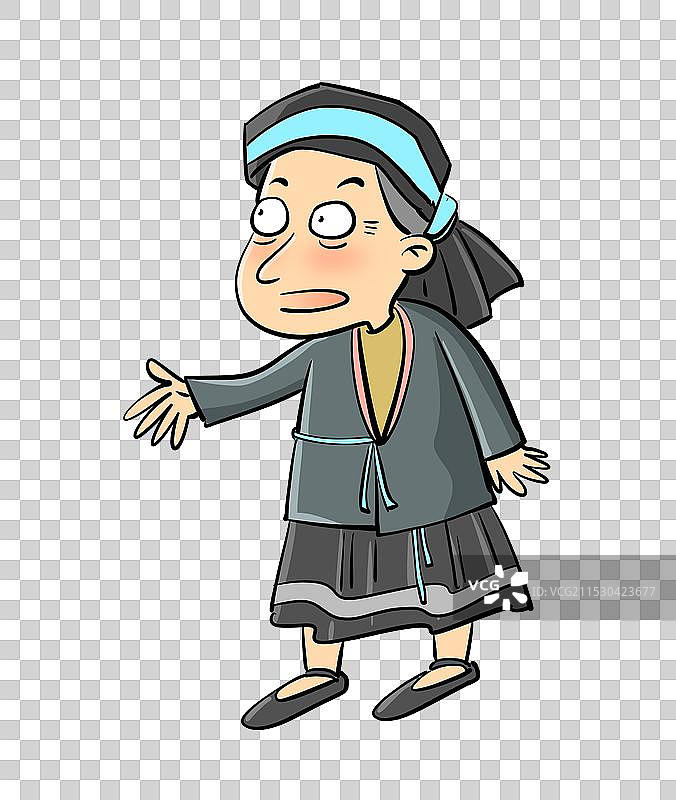 仡佬族妇女图片素材