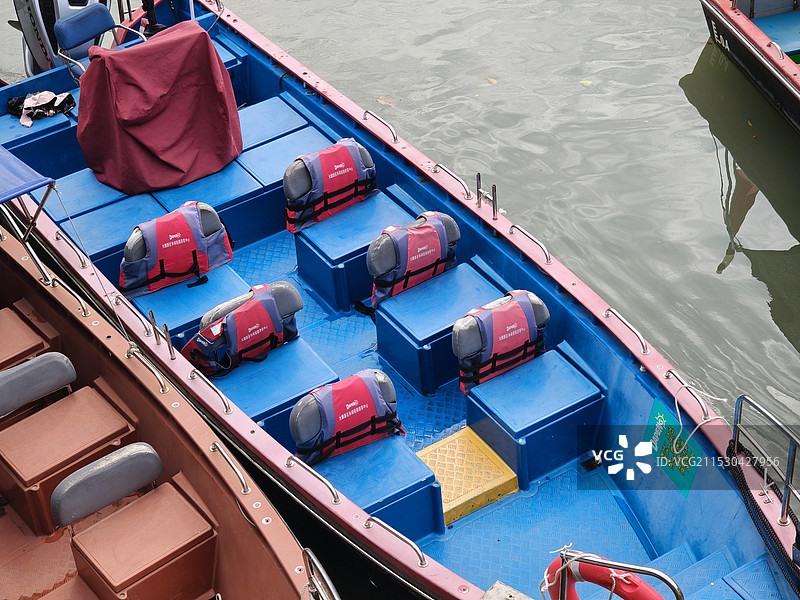 杨梅坑码头游船图片素材