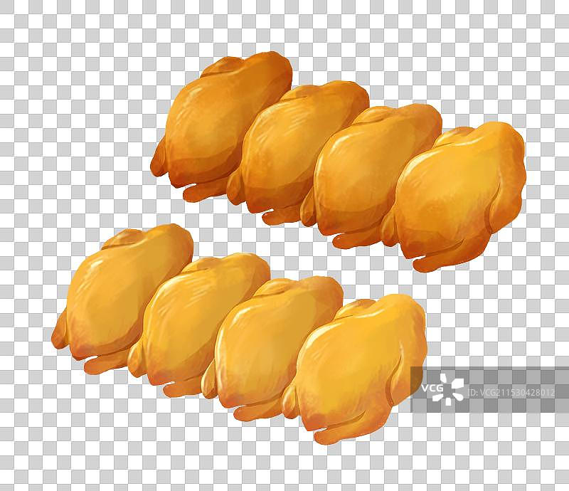 春节插画年俗赶大集设计元素熟食炒货干果年货图片素材