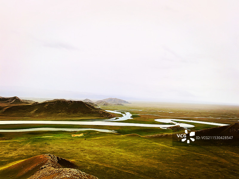巴音布鲁克草原景观图片素材