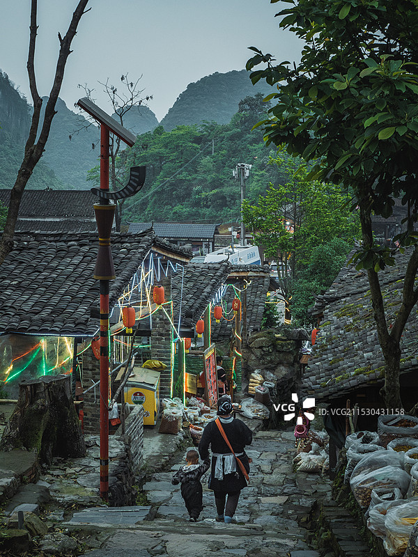 南岗千年瑶寨图片素材