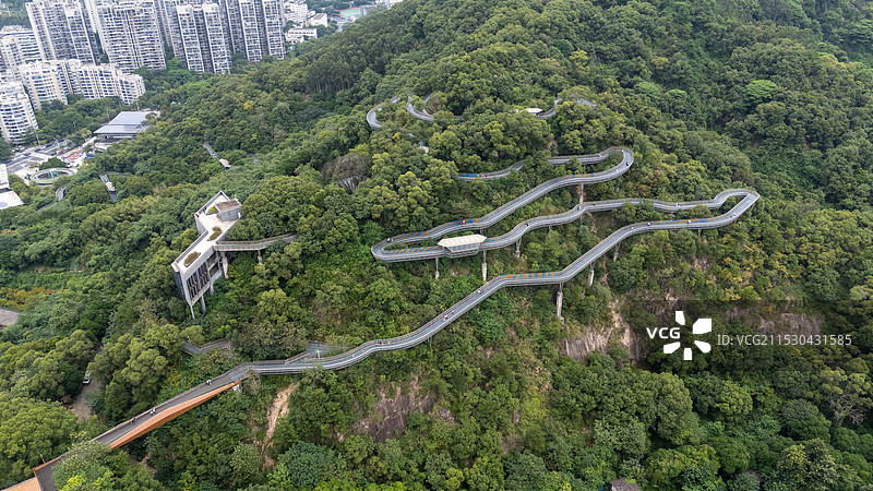 福州福道景色图片素材