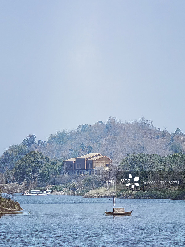 明月湖图片素材