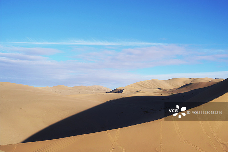 甘肃兰州小西湖敦煌沙漠鸣沙山月牙泉图片素材