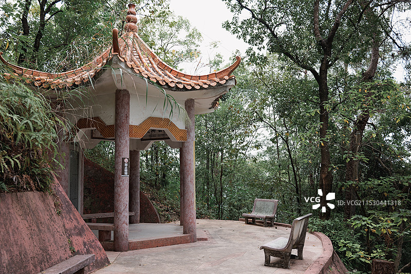 兴宁神光山，合水水库图片素材