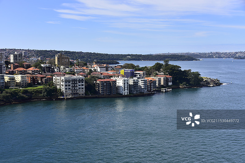 澳大利亚悉尼城市风光悉尼湾城市房屋建筑图片素材